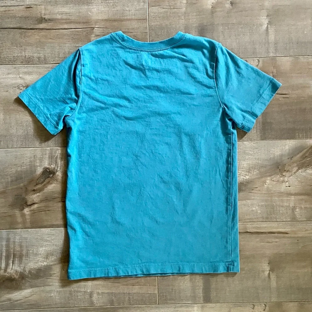 OshKosh Boys Blue Teal Originals Graphic Robo Mech Tee Shirt